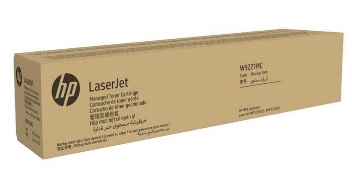 HP W9221MC Cyan Managed LaserJet Toner (W9221MC)