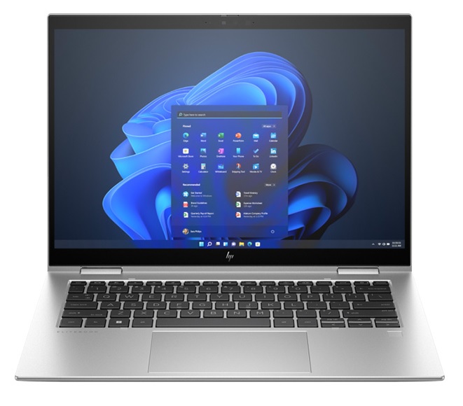 Laptop HP EliteBook x360 1040 G11 14 inch WUXGA Touch – Core Ultra 7-165H, RAM 32GB LPDDR5x, SSD 1TB, Pen, Win11 Pro, vân tay, màu bạc (AM9H3PT)