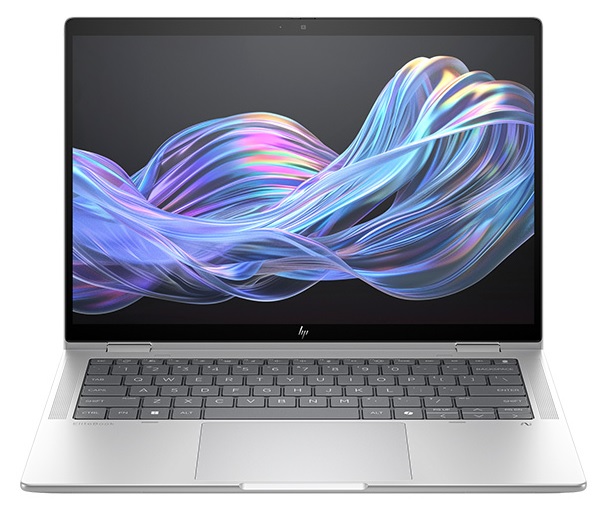 Laptop HP EliteBook X Flip G1i 14 inch 2.5K Touch 120Hz – Core Ultra 7 268V, RAM 32GB, SSD 1TB, Windows 11 Pro, vân tay, bút cảm ứng, màu bạc (B9FR9PT)