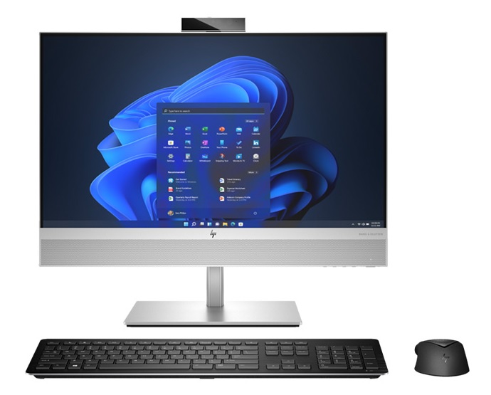 Máy tính All in One HP EliteOne 870 G9 27 inch QHD Touch – Core i5-14500, RAM 16GB DDR5, SSD 512GB, WiFi 6E, Windows 11 SL, màu bạc (B01RLPT)