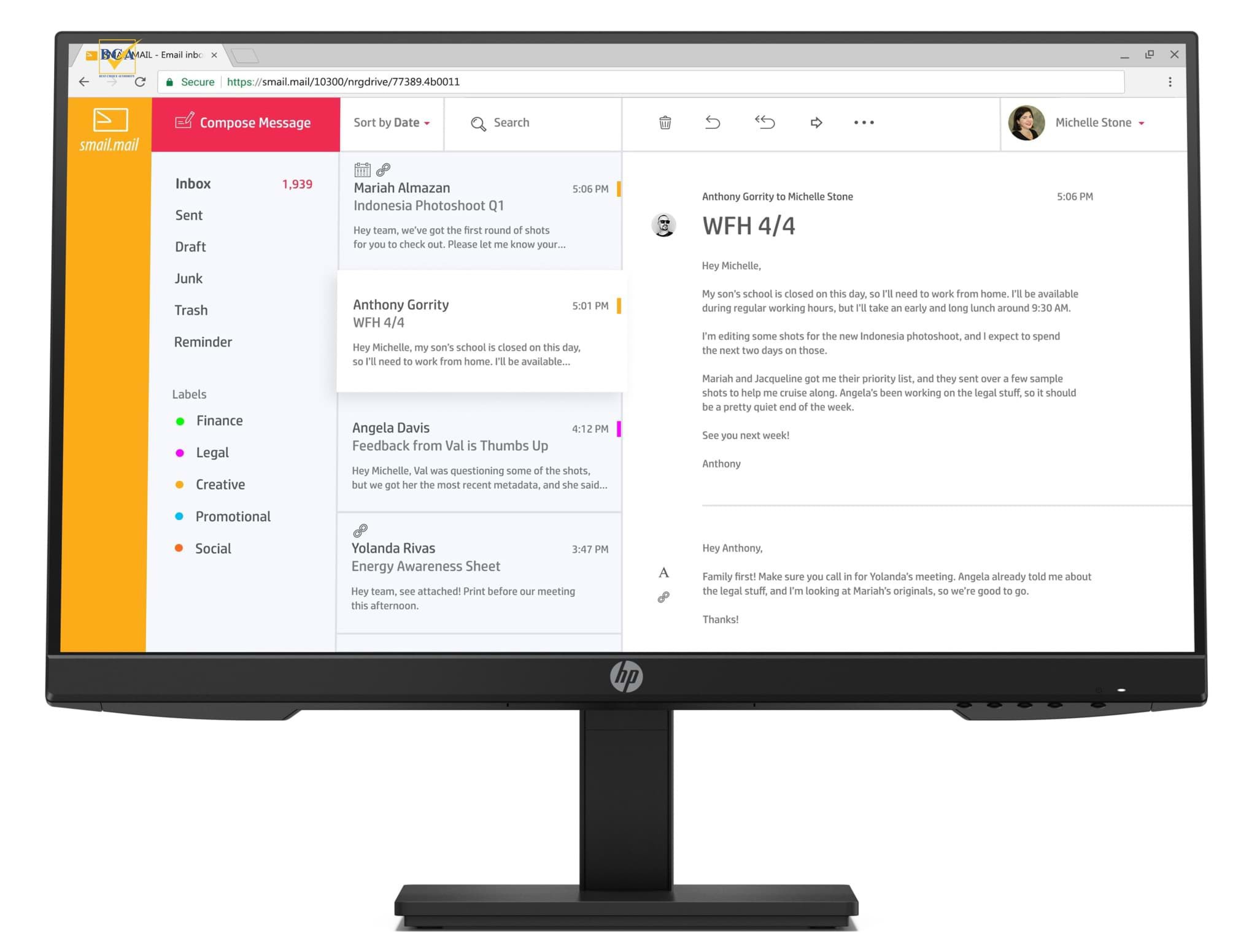 Màn hình HP P24h G4 23.8 inch FHD IPS – 75Hz, 5ms, HDMI, DisplayPort, VGA, loa tích hợp, màu đen (7VH44AA)