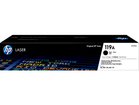 HP 119A Black Original Laser Toner Cartridge – Hộp Mực Laser Đen Chính Hãng HP (W2090A)