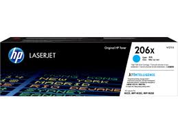 Mực in HP 206X High Yield Cyan Original LaserJet Toner Cartridge – Hộp mực laser xanh Cyan dung lượng cao chính hãng HP (W2111X)