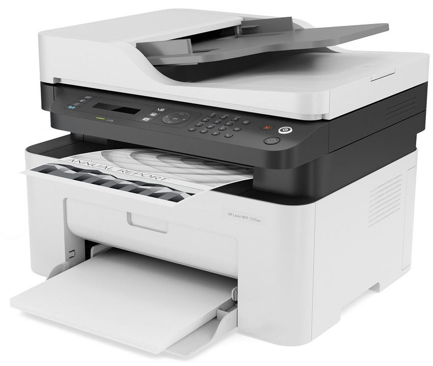 Máy in đa năng Laser trắng đen HP Laser 137fnw (4ZB84A)