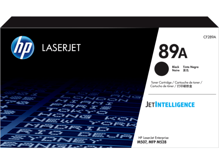 Mực in HP 89A Black Original LaserJet Toner Cartridge – Hộp mực laser đen chính hãng HP (CF289A)