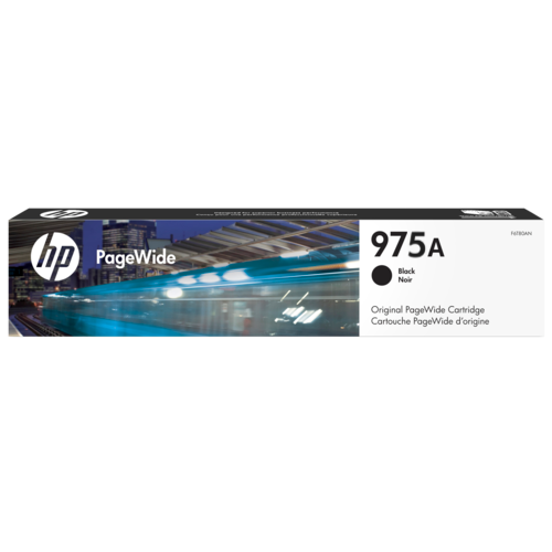 Mực in HP 975A Black Original PageWide Cartridge – Hộp mực đen chính hãng HP (L0R97AA)