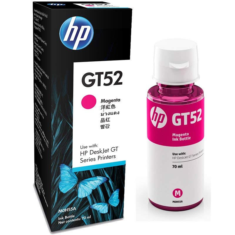 HP GT52 Magenta Original Ink Bottle (M0H55AA)