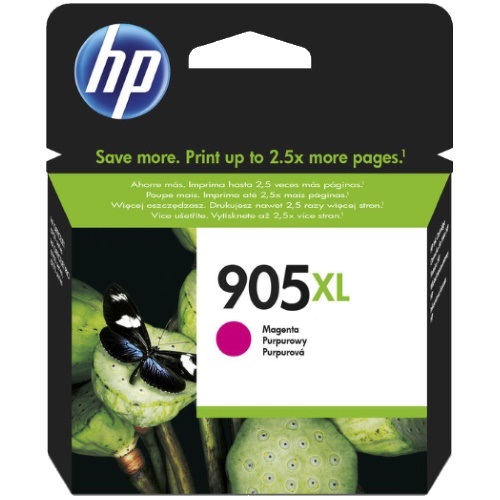 Mực in phun HP 905XL High Yield Magenta Original Ink Cartridge – Hộp mực đỏ dung lượng cao chính hãng HP (T6M09AA)