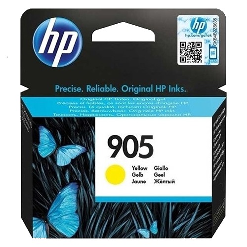Mực in phun HP 905 Yellow Original Ink Cartridge – Hộp mực vàng chính hãng HP (T6L97AA)