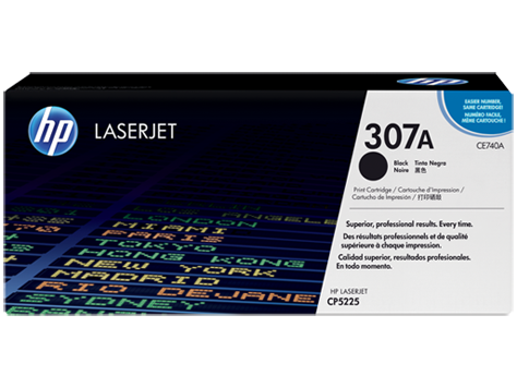 Mực in HP 307A Black Original LaserJet Toner Cartridge – Hộp mực laser đen chính hãng HP (CE740A)