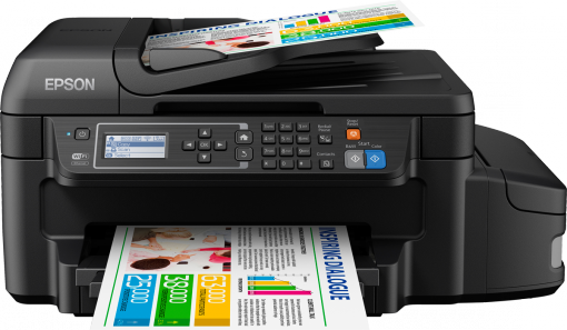 Máy in Epson EcoTank L655 Multifunction InkTank Printer (C11CE71501)