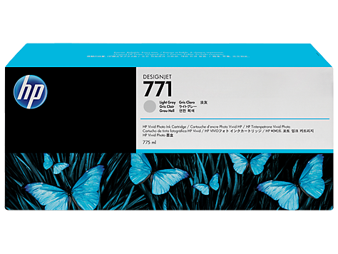 HP 771 775-ml Light Gray DesignJet Ink Cartridge (CE044A)