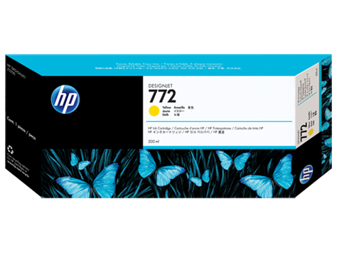 Mực in HP 772 Yellow 300ml DesignJet Ink Cartridge – Hộp mực vàng chính hãng HP (CN630A)
