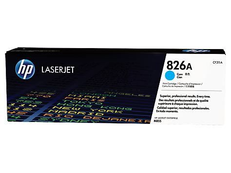 Mực in HP 826A Cyan Original LaserJet Toner Cartridge - Hộp mực laser xanh Cyan chính hãng HP (CF311A)