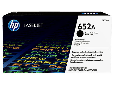 Mực in HP 652A Black Original LaserJet Toner Cartridge – Hộp mực laser đen chính hãng HP (CF320A)