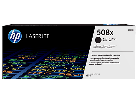 Mực in HP 508X High Yield Black Original LaserJet Toner Cartridge – Hộp mực laser đen chính hãng HP (CF360X)