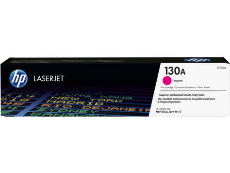 Mực in HP 130A Magenta Original LaserJet Toner Cartridge - Hộp mực laser đỏ Magenta chính hãng HP (CF353A)