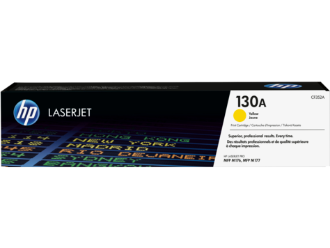 Mực in HP 130A Yellow Original LaserJet Toner Cartridge – Hộp mực laser vàng chính hãng HP (CF352A)