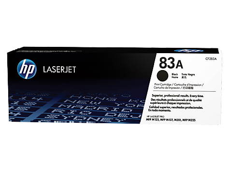 HP 83A Black Original LaserJet Toner Cartridge (CF283A)
