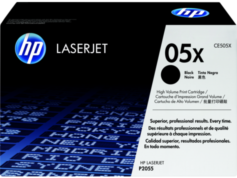 HP 05X High Yield Black Original LaserJet Toner Cartridge (CE505X)
