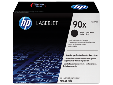 HP 90X High Yield Black Original LaserJet Toner Cartridge (CE390X)