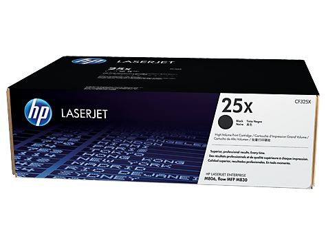 HP 25X High Yield Black Original LaserJet Toner Cartridge (CF325X)