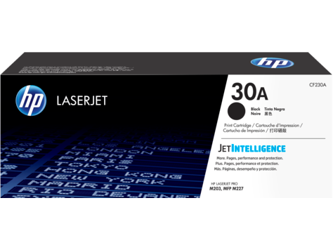 Mực in HP 30A Black Original LaserJet Toner Cartridge – Hộp mực laser đen chính hãng HP (CF230A)