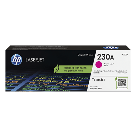 Mực In HP 230A Magenta Original LaserJet Toner Cartridge – Hộp Mực Laser Màu Hồng Chính Hãng HP (W2303A)