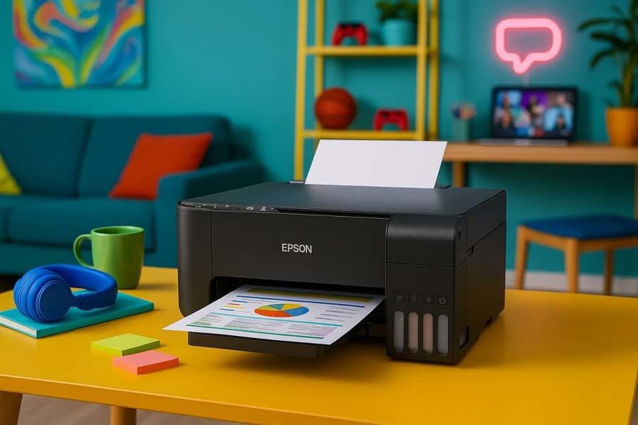 Máy in phun màu đa năng Epson EcoTank L3250 – In, Scan, Copy, Wi-Fi, tiết kiệm mực, chính hãng Máy in phun màu đa năng Epson EcoTank L3250 – In, Scan, Copy, Wi-Fi, tiết kiệm mực, chính hãng