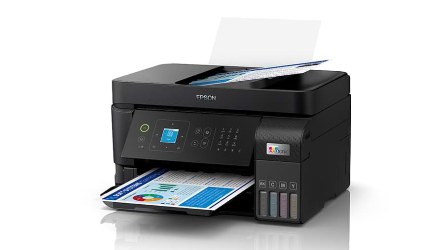 Máy in phun màu đa năng Epson EcoTank L5290 – In, Scan, Copy, Fax, Wi-Fi, ADF, tiết kiệm mực, chính hãng Máy in phun màu đa năng Epson EcoTank L5290 – In, Scan, Copy, Fax, Wi-Fi, ADF, tiết kiệm mực, chính hãng