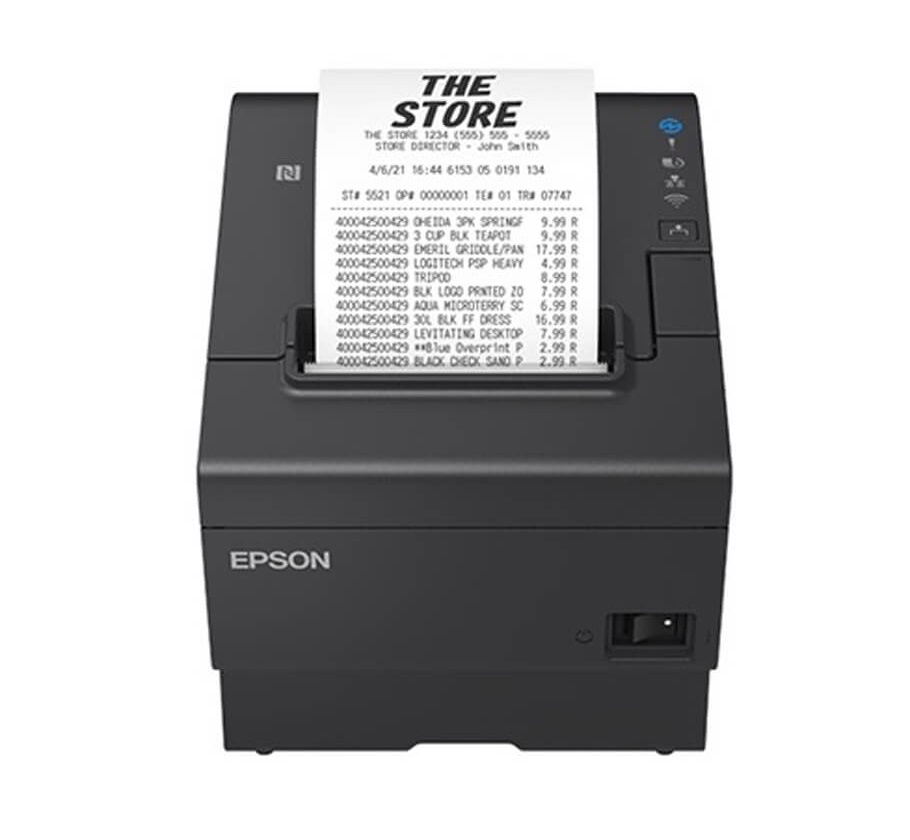 Máy in hóa đơn bán hàng Epson TM-T88VII [USB + LAN + Serial]