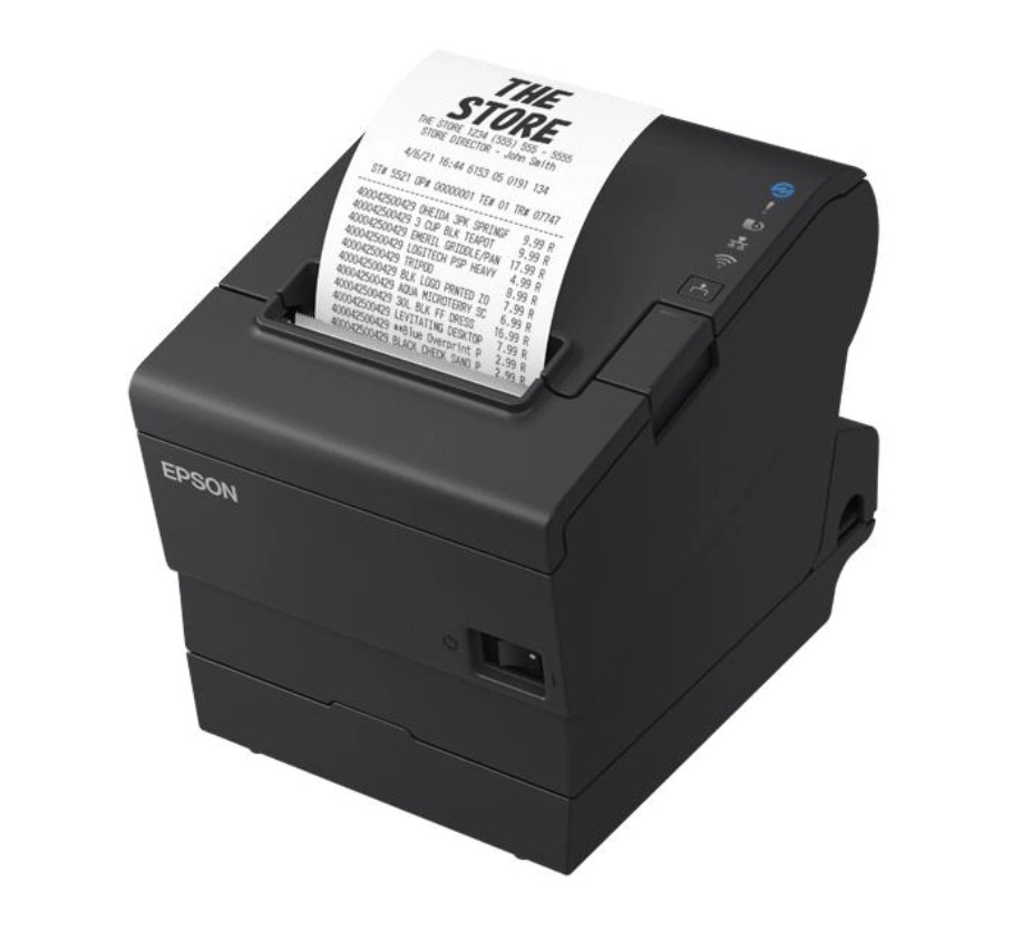 Máy in hóa đơn bán hàng Epson TM-T88VII [USB + LAN + Parallel]