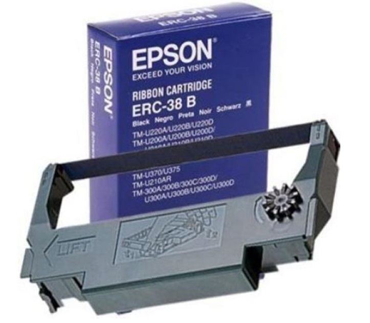 Băng mực Epson ERC-38 (B) – Dùng cho máy in TM-U220 Series (Màu đen)