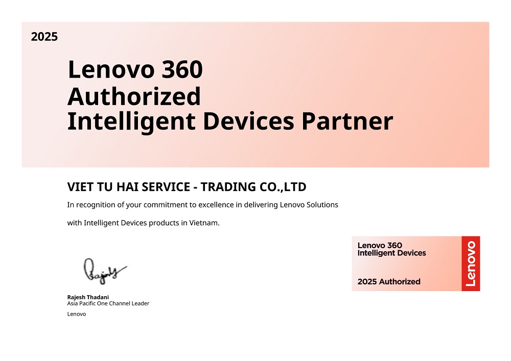 Việt Tứ Hải – Đối tác ủy quyền Lenovo 360 năm 2025