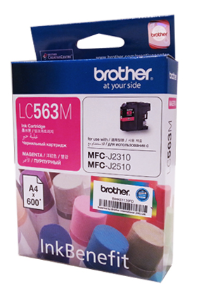 Mực In Brother LC-563 Magenta – Mực đỏ chính hãng, sắc nét – bền màu