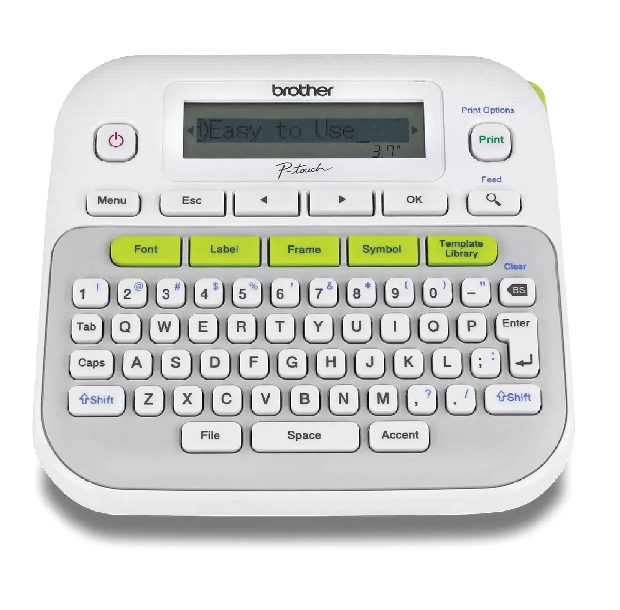 Máy in nhãn Brother PT-D210 – máy in nhãn cầm tay tiện lợi, dễ dùng – in nhãn chuyên nghiệp