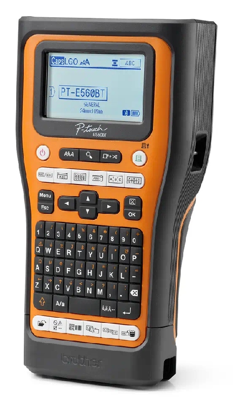 Máy in nhãn Brother PT-E560BTVP – máy in nhãn công nghiệp, bluetooth – tốc độ cao – độ bền vượt trội
