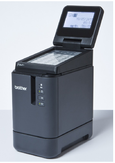 Máy in nhãn Brother PT-P950NW – máy in nhãn công nghiệp mạng LAN/WiFi – tốc độ cao – siêu bền