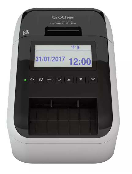 Máy in nhãn Brother QL-820NWB – in đỏ/đen – WiFi/Bluetooth/LAN – tốc độ cao – chuyên nghiệp