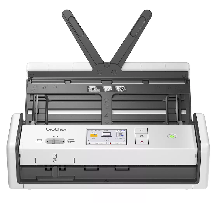 Máy quét tài liệu Brother ADS-1800W – scan WiFi – cảm ứng 2.8" – tốc độ cao – quét 2 mặt tự động