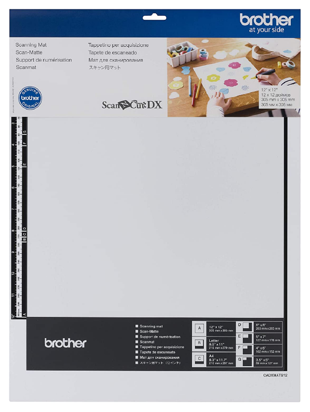 Tấm dán cắt vải Brother CADXMATF12 – độ bám cao – kích thước 12" – phụ kiện cho máy ScanNCut SDX