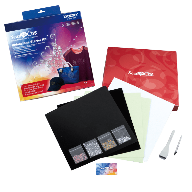 Bộ dụng cụ đính đá ủi Brother CARSKIT1 – Rhinestone Kit – phụ kiện trang trí cho máy ScanNCut