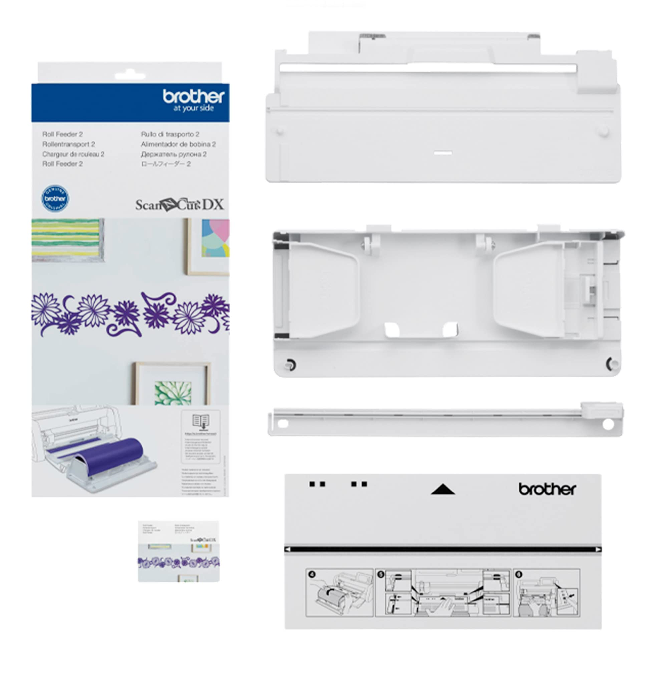Dụng cụ hỗ trợ cắt vật liệu dạng cuộn Brother CADXRF1 – Roll Feeder – phụ kiện cho máy ScanNCut SDX