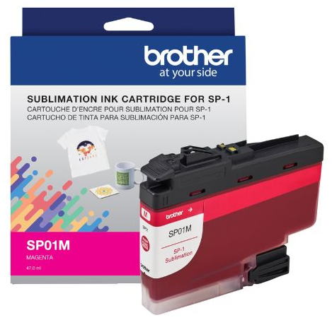 Mực in thăng hoa Brother SP01MS – Sublimation Ink Magenta – mực chuyển nhiệt màu đỏ chính hãng