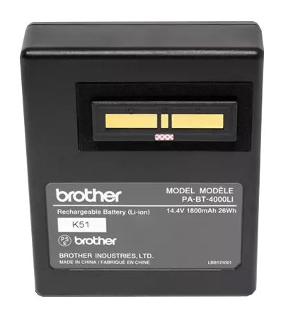 Pin Li-ion Brother PA-BT-4000LI – Pin sạc chính hãng cho máy in di động Brother