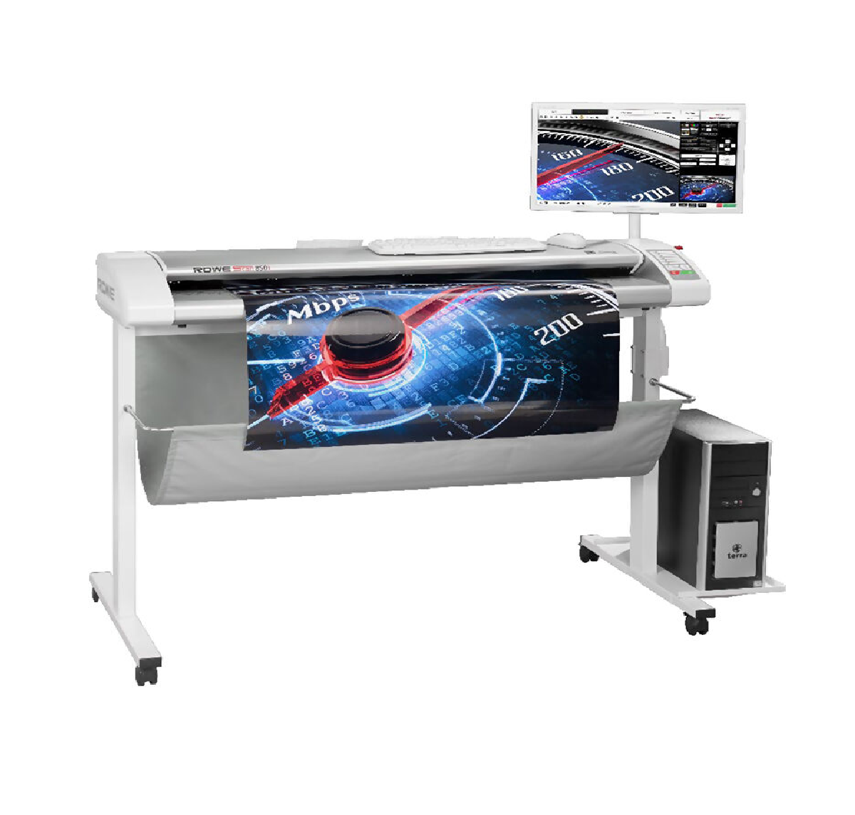 Máy quét khổ lớn ROWE scan 850i 44" - 40 – Scanner bản vẽ CAD/GIS siêu chính xác