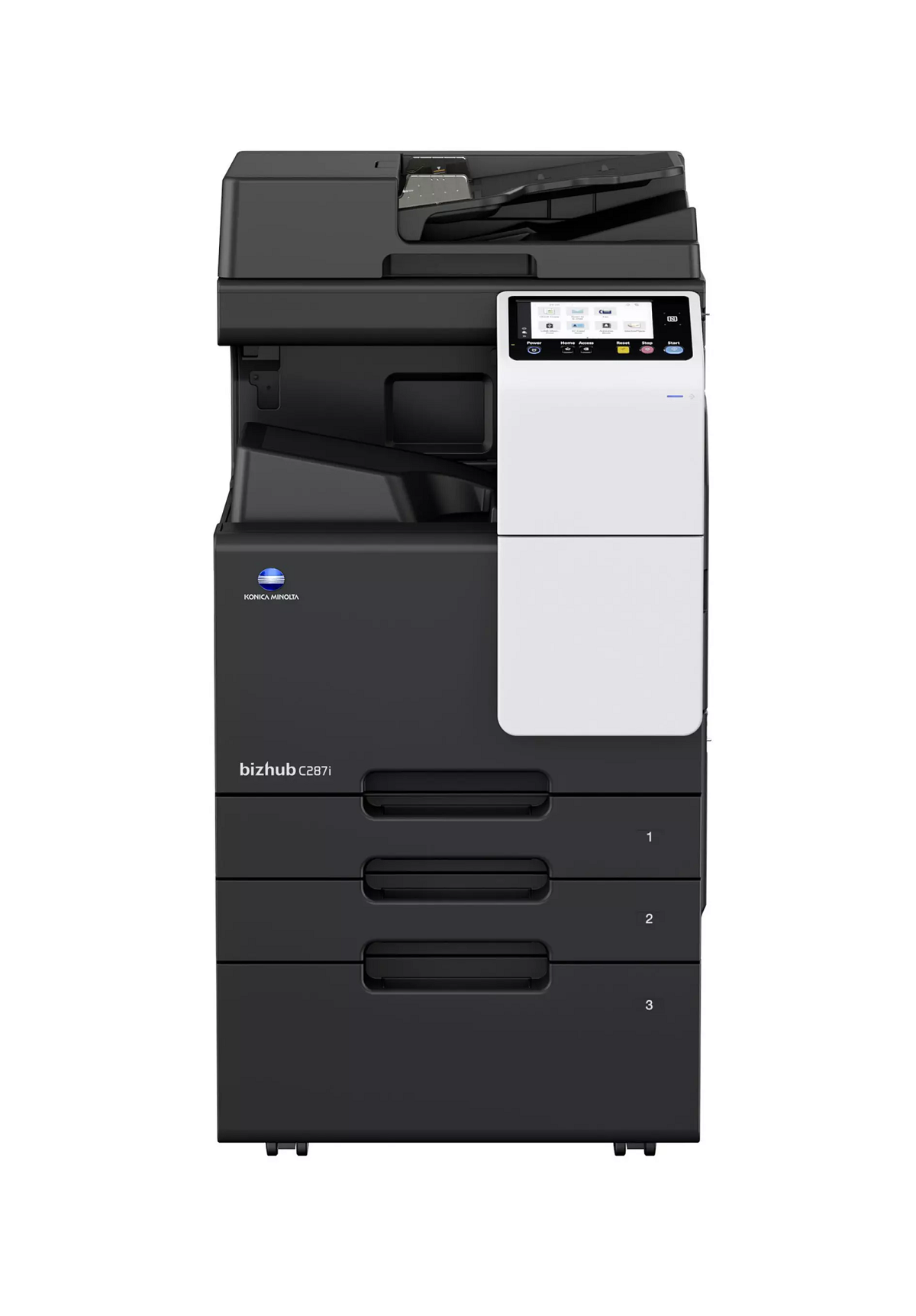 Máy photocopy đa chức năng màu kỹ thuật số Konica Minolta Bizhub C287i - in scan copy màu A3 i-Series hiệu suất cao