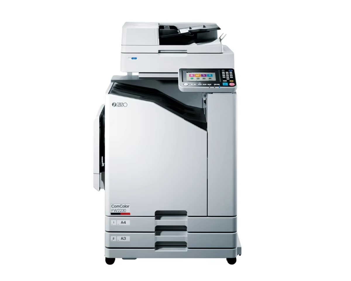 Máy in siêu tốc Riso ComColor FW 2230 – máy in phun màu tốc độ cao, in khối lượng lớn tiết kiệm chi phí