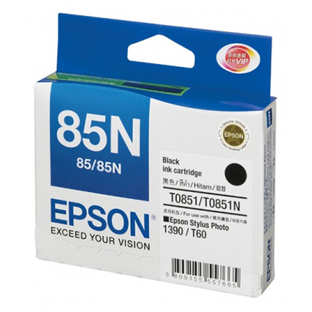 Mực in Epson 85N Black Ink Cartridge (T122100)