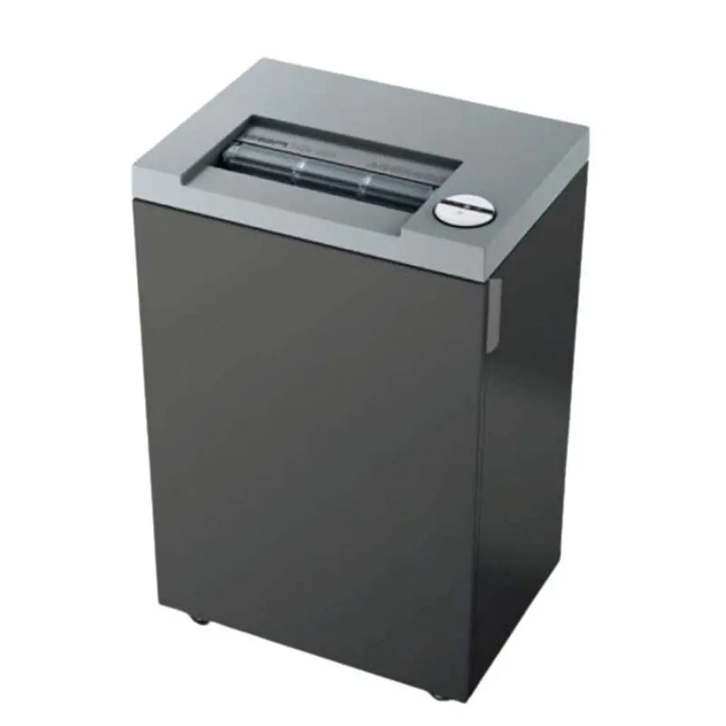 Máy hủy tài liệu EBA 1624C – Máy hủy giấy văn phòng cắt vụn P-4, công suất lớn chuẩn Đức